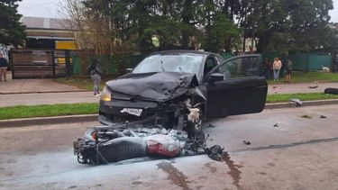 La Plata y los accidentes protagonizados por motociclistas. - El Editor Platense -
