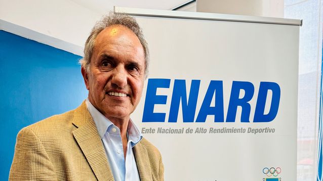 El secretario de Turismo y Deportes, Daniel Scioli.