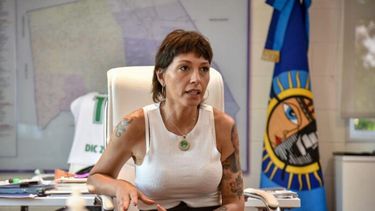 La jefa comunal de Quilmes, Mayra Mendoza., candidata a diputada provincial.