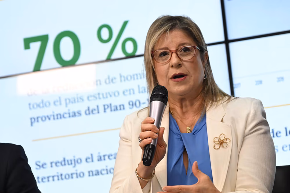 La ministra de Seguridad, Alejandra Monteoliva.