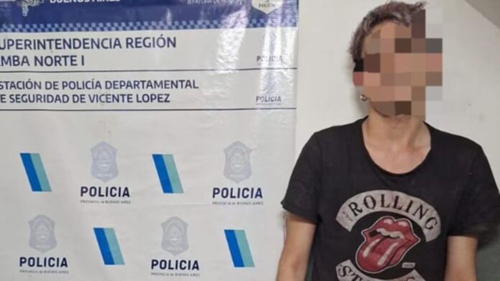 El joven detenido en Vicente López acusado de matar a su madre. (Policía bonaerense)