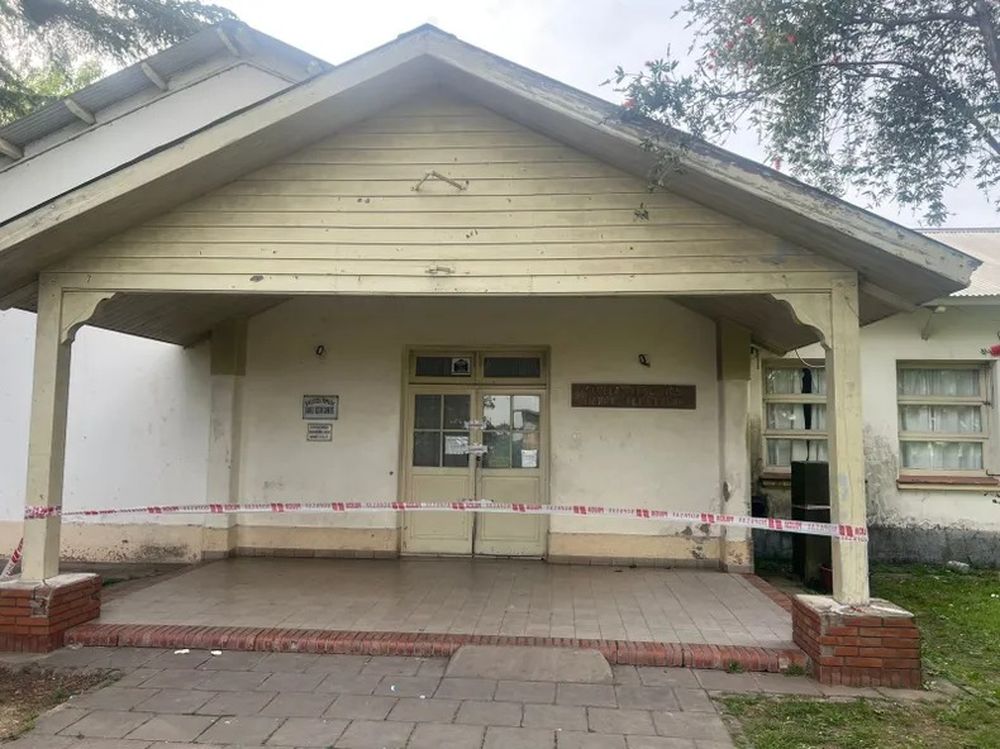 La escuela de la localidad de Rancagua donde ocurrió el siniestro.