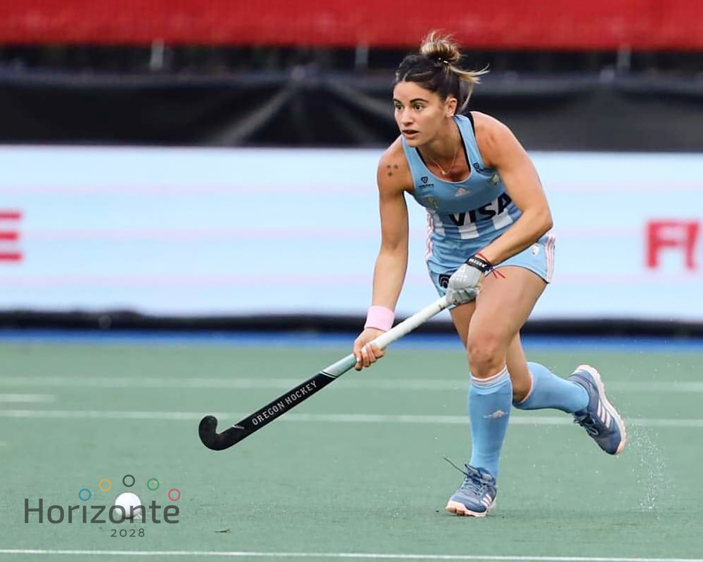 Victoria Granatto, en 2019, el año de su regreso a Las Leonas.
