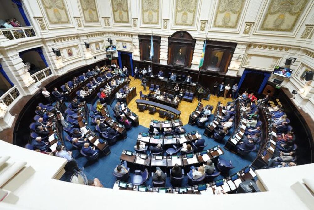 La Cámara de Diputados bonaerense.