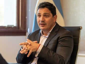 Martín Marinucci, ministro de Transporte bonaerense.
