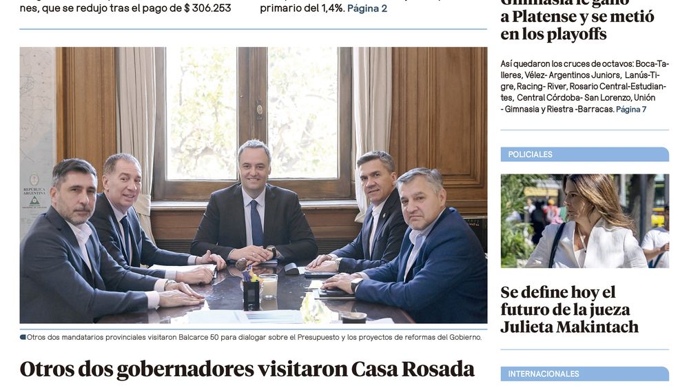 Edición impresa 18/11/2025