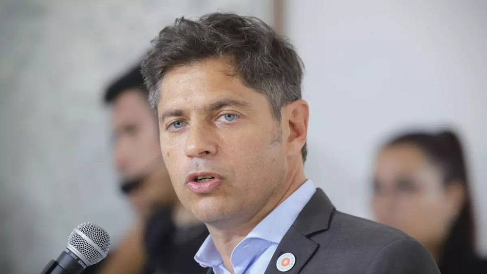 El gobernador Axel Kicillof.&nbsp;