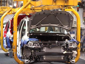 La industria automotriz, también afectada por el parate. La industria automotriz, también afectada por el parate.