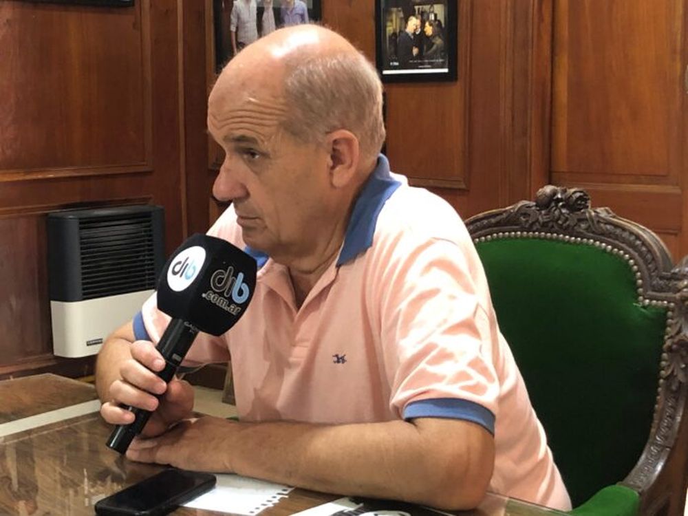 El intendente de Pehuajó, Pablo Zurro. (DIB)