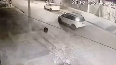 Una cámara de seguridad captó el momento del hecho. (Foto captura de video)