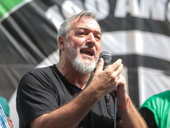 Rodolfo Aguiar, secretario general de ATE Nacional. Rodolfo Aguiar, secretario general de ATE Nacional.