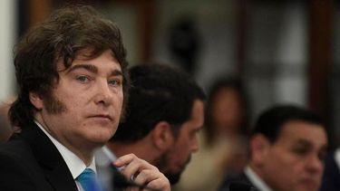 El presidente argentino, Javier Milei