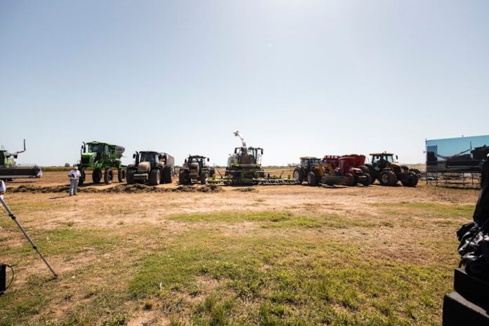 Los fierros, un clásico de la muestra del campo.