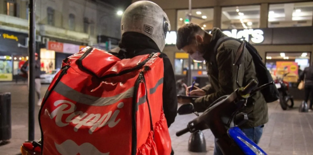 Los repartidores de Rappi, una de las plataformas más populares.&nbsp;