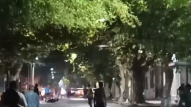 Tensión en las calles de Berisso. - Captura de pantalla / El Día -