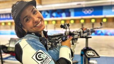 Fernanda Russo, referente argentina en tiro deportivo. - Instagram -