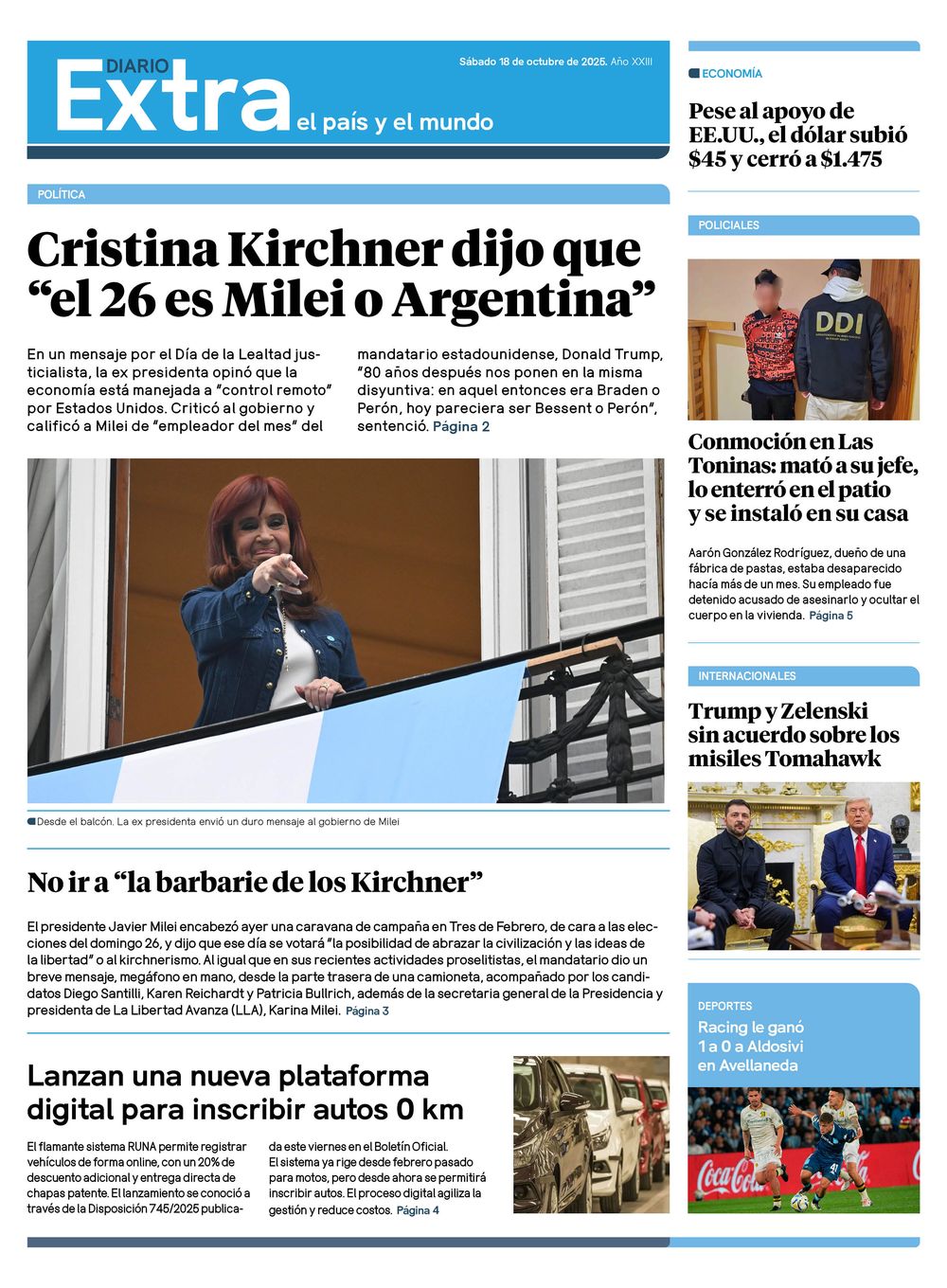 Tapa Extra 18-10