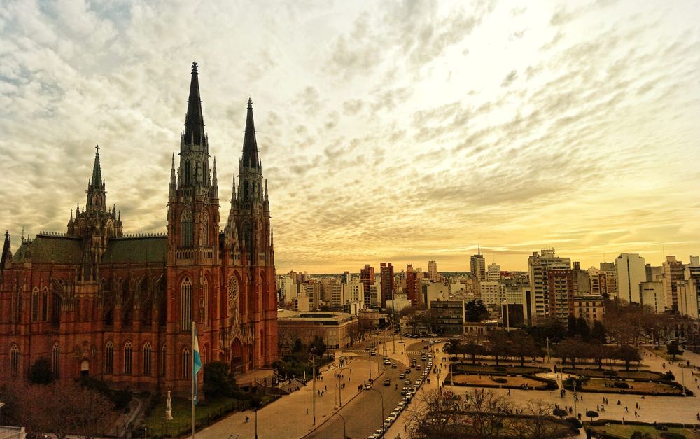 La Plata desde arriba