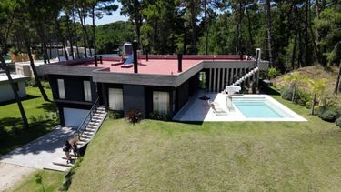 Casas de lujo en el partido de Pinamar.
