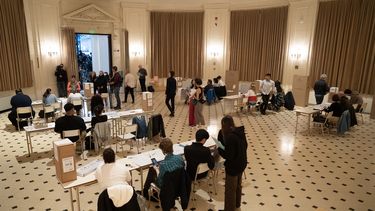 La jornada de votación en el país. (Agencia Xinhua) 