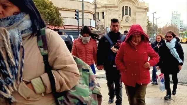 Vuelven a bajar las temperaturas: avanza masa de aire polar sobre el centro del país