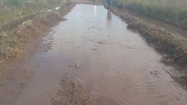 En 9 de Julio, los caminos rurales son un objetivo. En 9 de Julio, los caminos rurales son un objetivo.