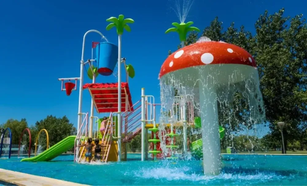 El parque acuático de Bolívar.