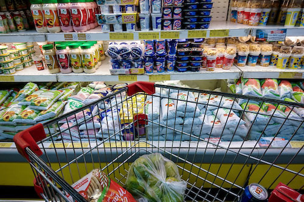 La venta de productoes lácteos, en baja.&nbsp;