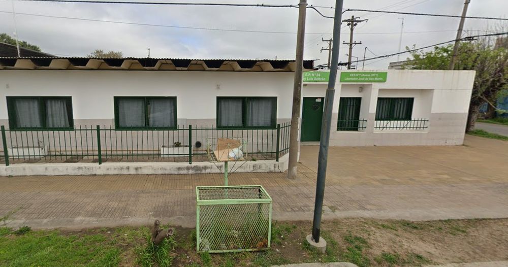 La escuela 34 de San Nicolás.
