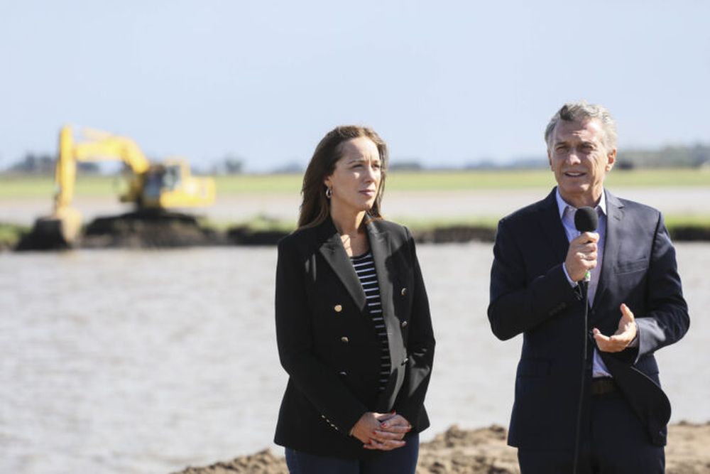 Vidal y Macri en época en la que gobernaba Cambiemos. (Archivo)