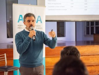 El director de ARBA, Cristian Girard. El director de ARBA, Cristian Girard.