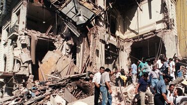 La Embajada de Israel en Buenos Aires fue destruida el 17 de marzo de 1992.