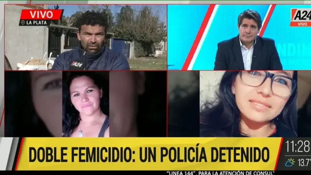La Plata, junio de 2023, y un brutal caso con dos víctimas de femicidio.