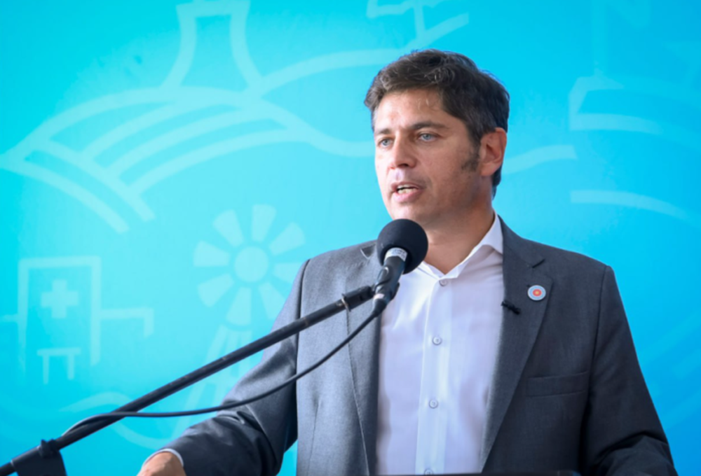 El gobernador de la provincia de Buenos Aires, Axel Kicillof.