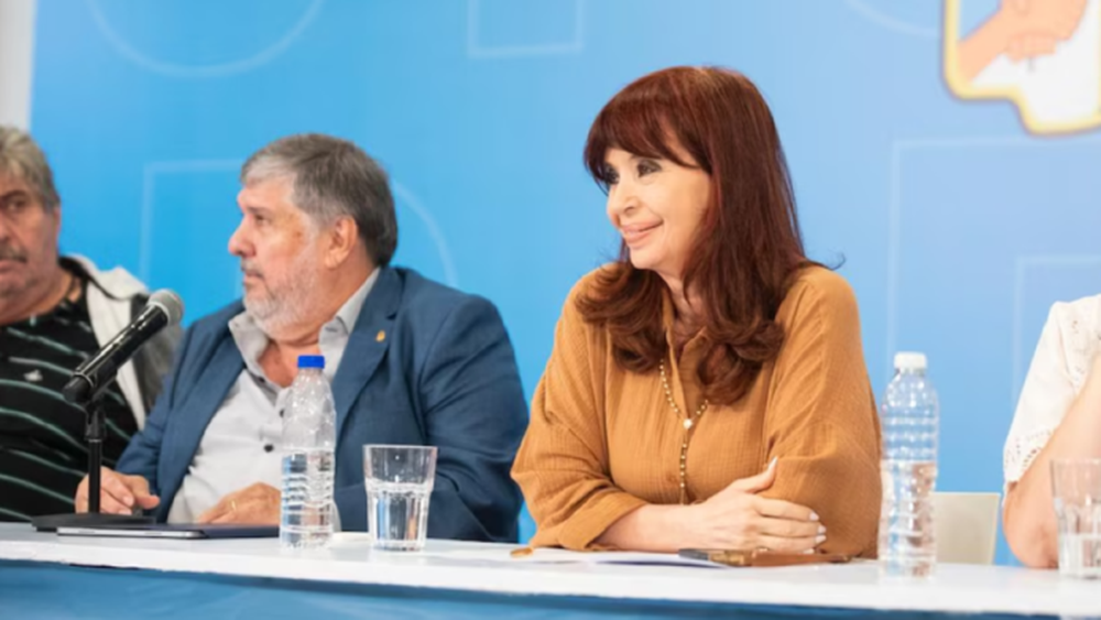 Cristina Fernández, presidenta del PJ.