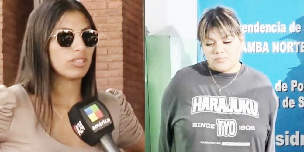 Agustina Soplan defendiendo a Morena Rial en un móvil de televisión, el verano pasado. Agustina Soplan defendiendo a Morena Rial en un móvil de televisión, el verano pasado. 