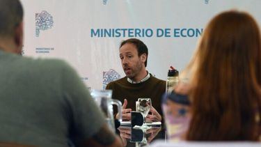 El ministro de Economía bonaerense, Pablo López.