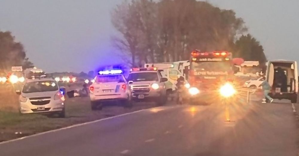Otro accidente sobre la ruta 3.&nbsp;