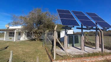 Una serie de paneles rurales en una zona rural.&nbsp;
