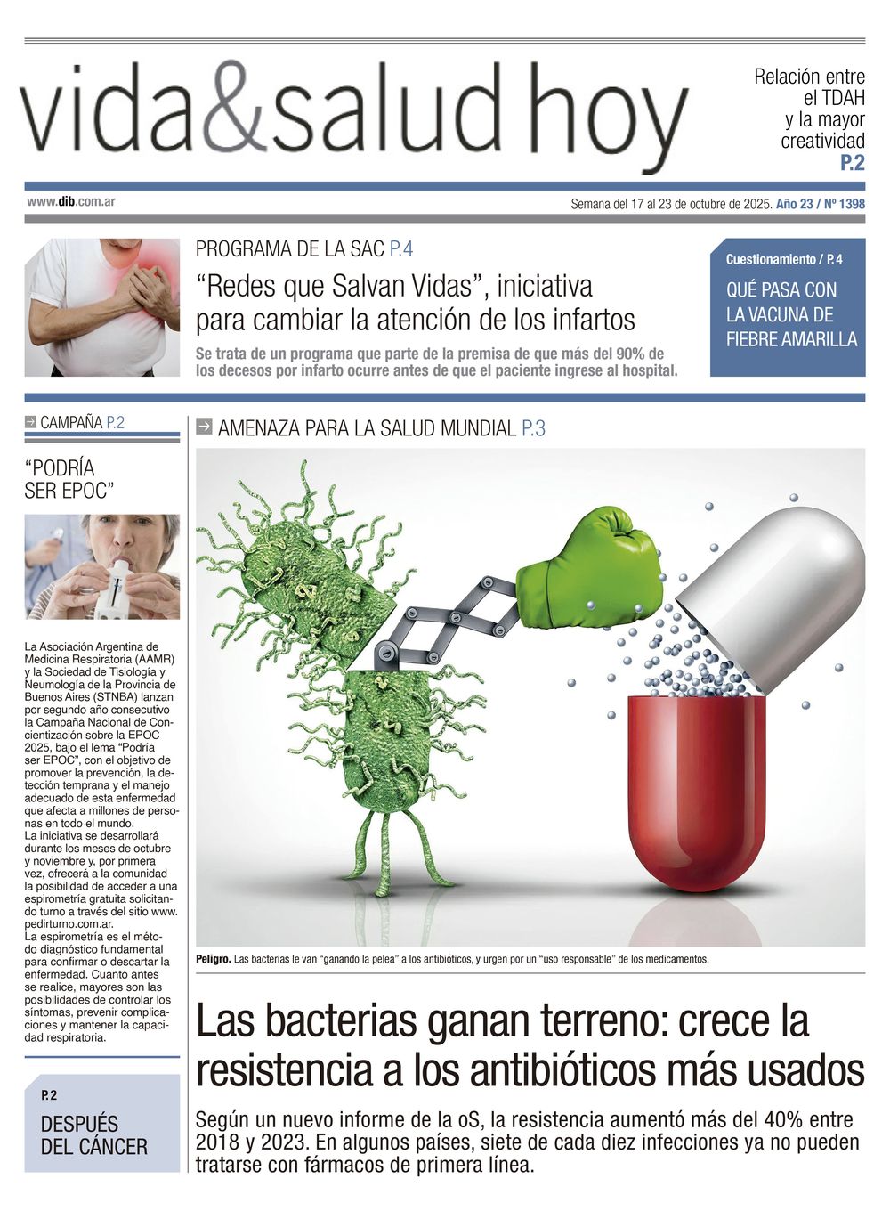 Tapa vida 1398 color