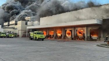 El incendio en el frigorífico. - El Día -