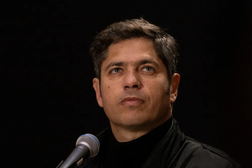El gobernador Axel Kicillof.