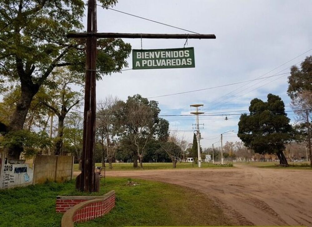 La localidad de Polvaderas.
