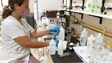 Especialistas del CONICET en el Instituto de Química del Sur (INQUISUR) de la Universidad Nacional del Sur (UNS) trabajan en el desarrollo de un innovador filtro solar de triple acción, que también actúa como repelente contra los mosquitos. (Conicet)