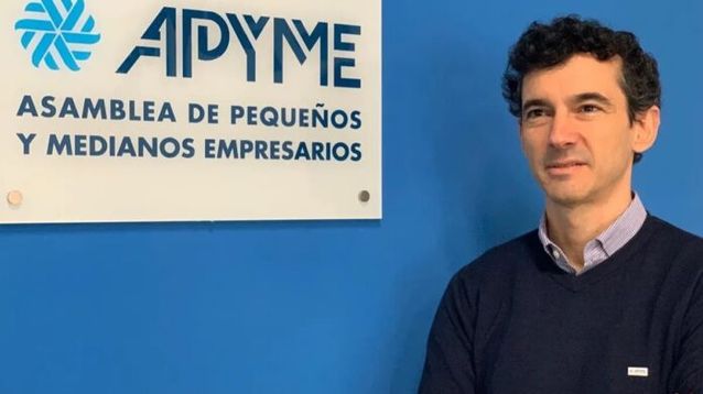 El presidente de la Asociación de Pequeños y Medianos Empresarios (Apyme), Julián Moreno.