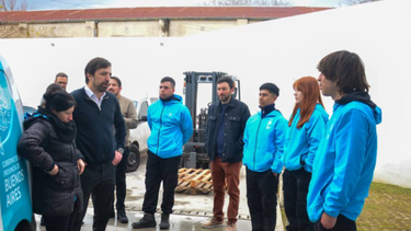El ministro de Salud bonaerense, Nicolás Kreplak, inauguró el nuevo depósito de medicamentos de la Provincia.