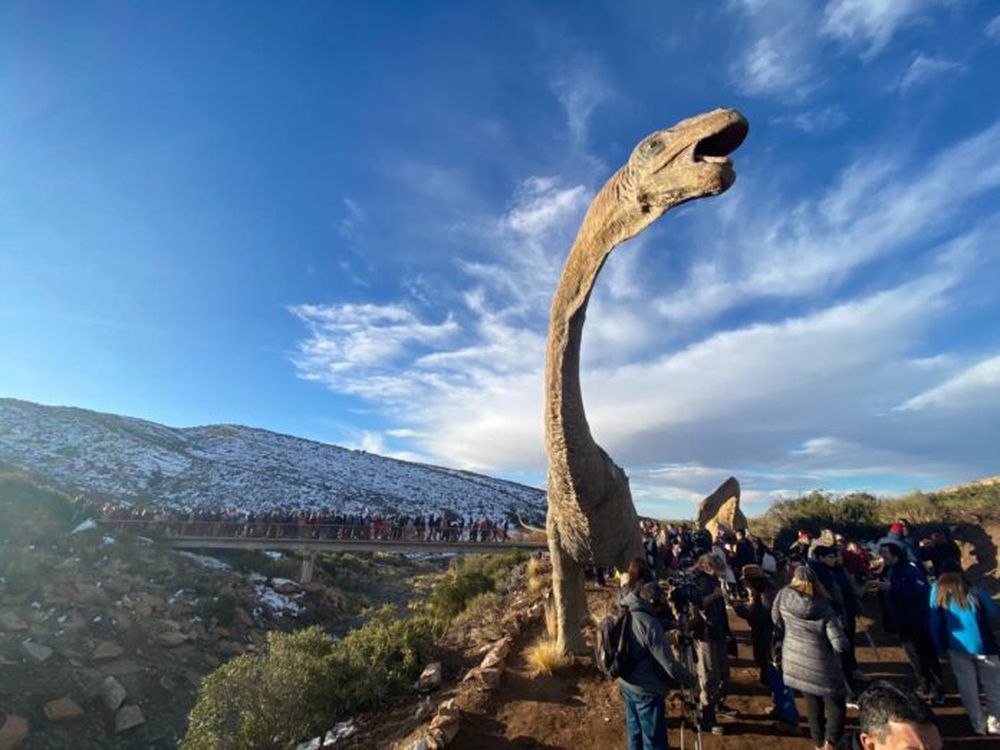 El Parque Cretácico Municipal Huellas de Dinosaurios de Malargüe.