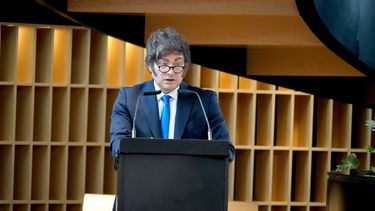 El presidente Javier Milei, una de las grandes personalidades presentes en el Madrid Economic Forum 2026.