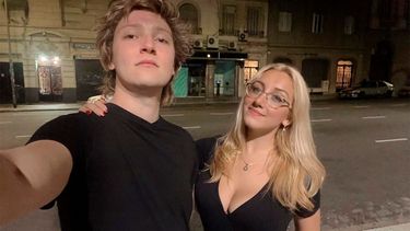 Eugenia Rolón con Iñaki La Pepona Gutiérrez.&nbsp;