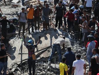 Uno de los barrios más afectados por el terremoto en la ciudad de Cali.